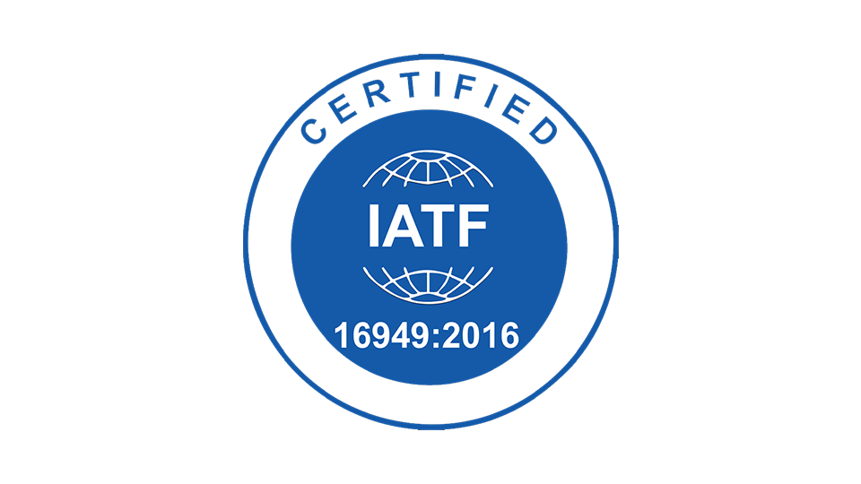 IATF 16949:2016 Otomotiv Kalite Yönetimi Uluslararası kabul görmüş Otomotiv Kalite Yönetim Sistemi standardı IATF 16949:2016 ile tedarik zinciri boyunca kaliteli ürün ve hizmetlere olan bağlılığınızı gösterin.